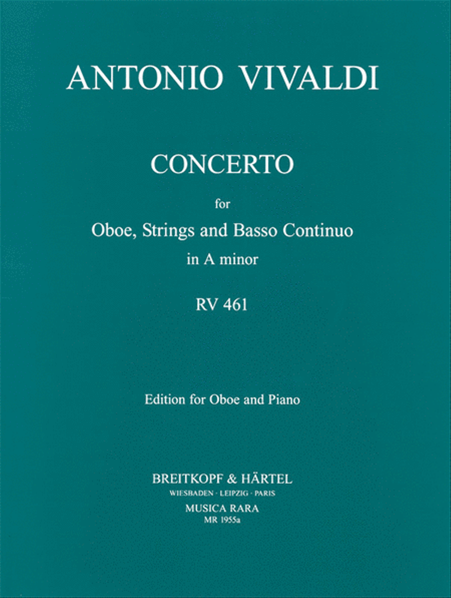 Concerto in A minor RV 461 Piano scores gallery preview page 1