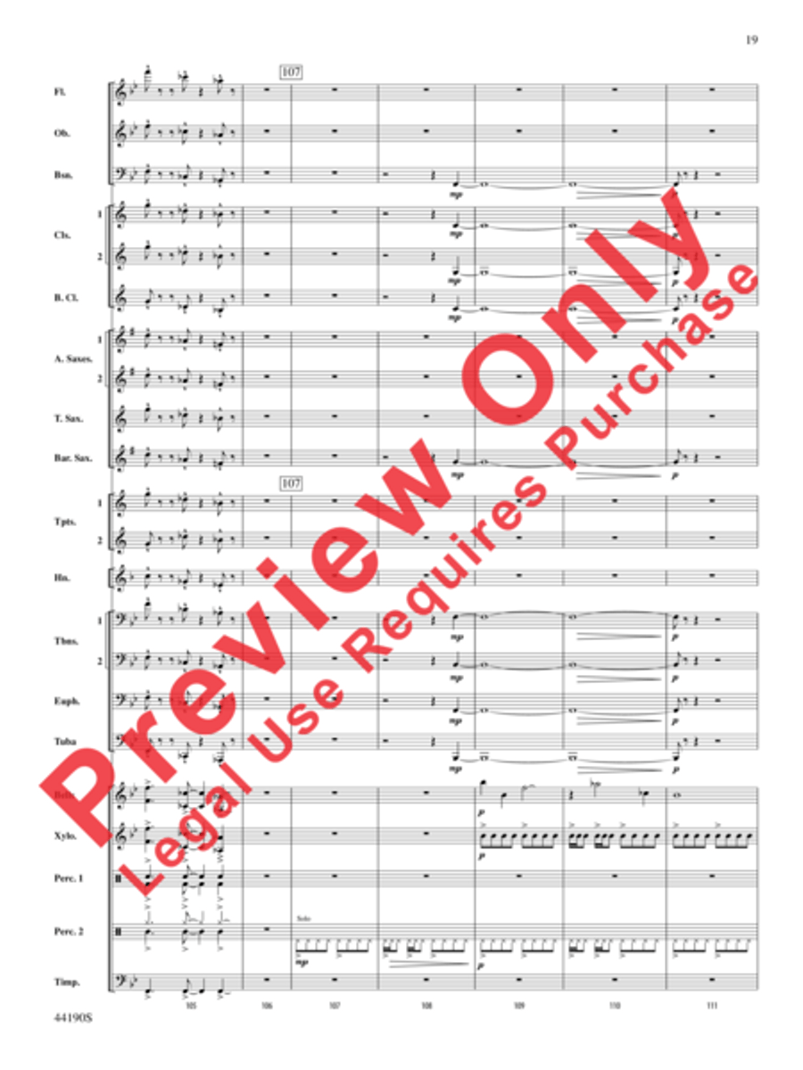 Dynamo Concert Band scores gallery preview page 20