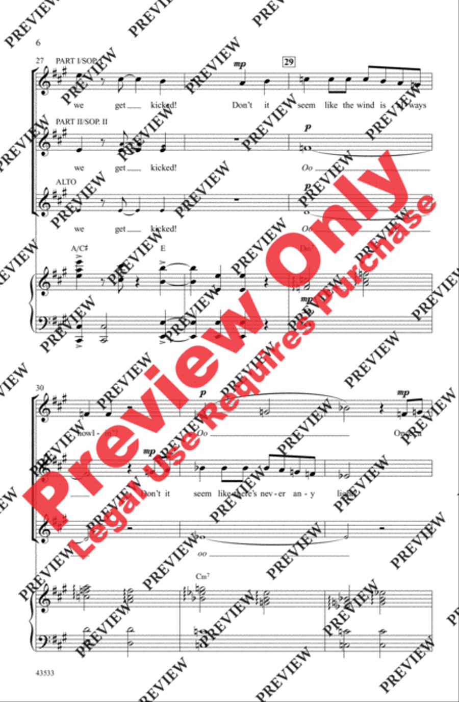 It's the Hard-Knock Life It's the Hard-Knock Life 2-Part scores gallery preview page 17
