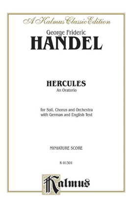Book cover for Hercules - HWV 60