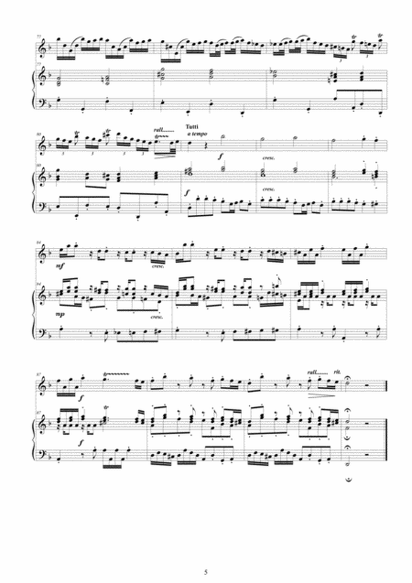 Vivaldi - Violin Concerto No.8 in D minor RV 238 for Violin and Piano image number null