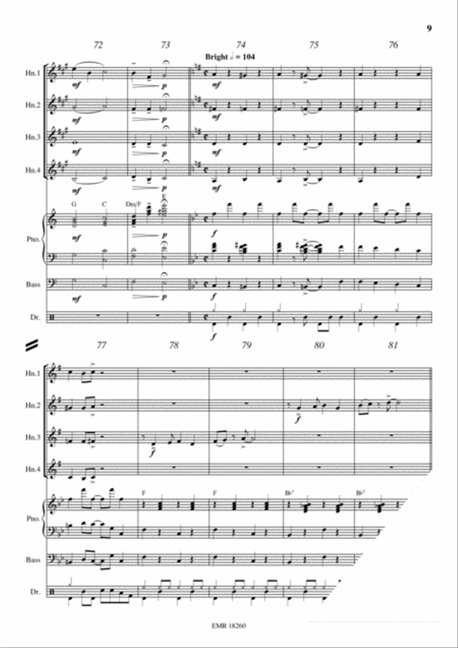 Franky And Johnny Horn scores gallery preview page 9