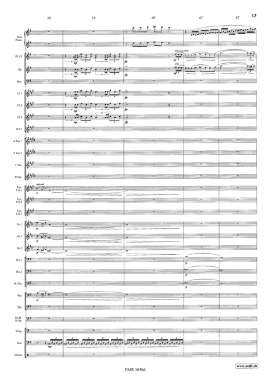 Shosholoza Concert Band scores gallery preview page 13