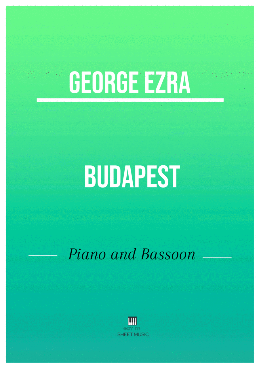 Budapest Budapest Bassoon Solo scores gallery preview page 1