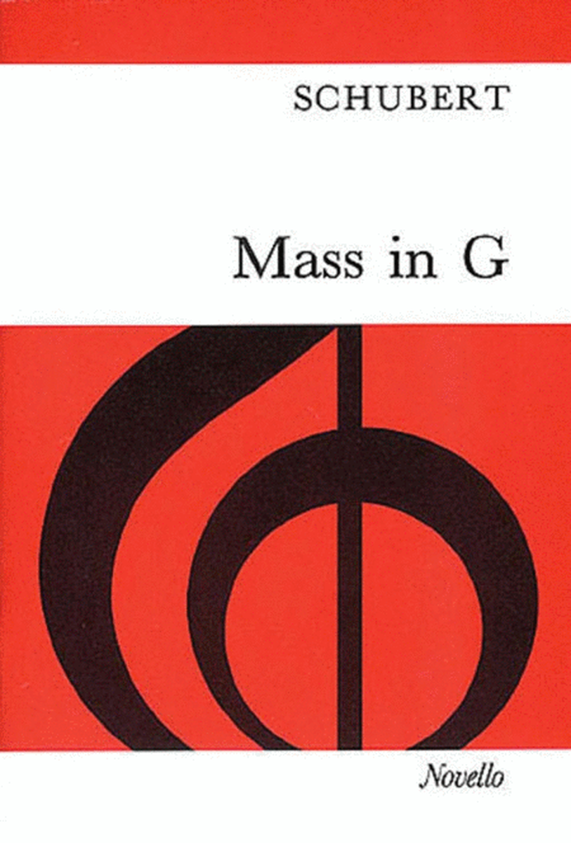 Schubert - Mass In G Vocal Score