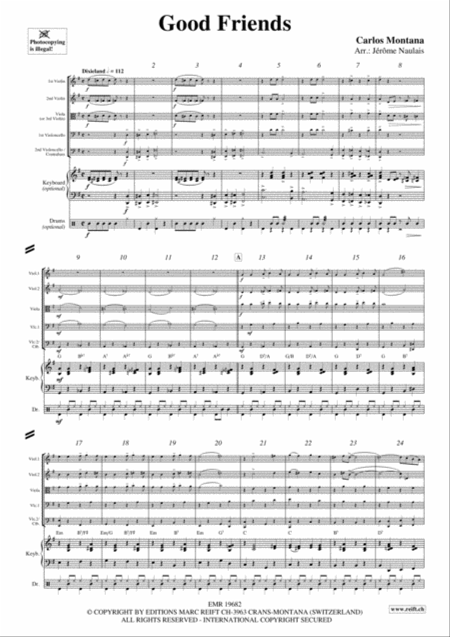 Good Friends String Quintet scores gallery preview page 3