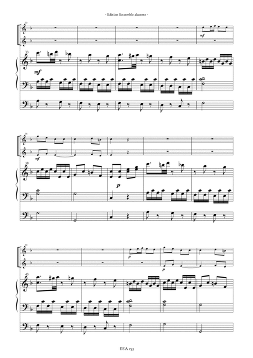 Halleluja from "Exultate, jubilate" KV 165 - arrangement for two trumpets and organ