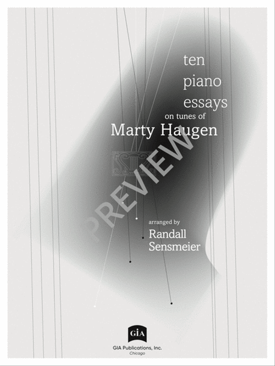 Ten Piano Essays on Tunes of Marty Haugen Piano Solo scores gallery preview page 3