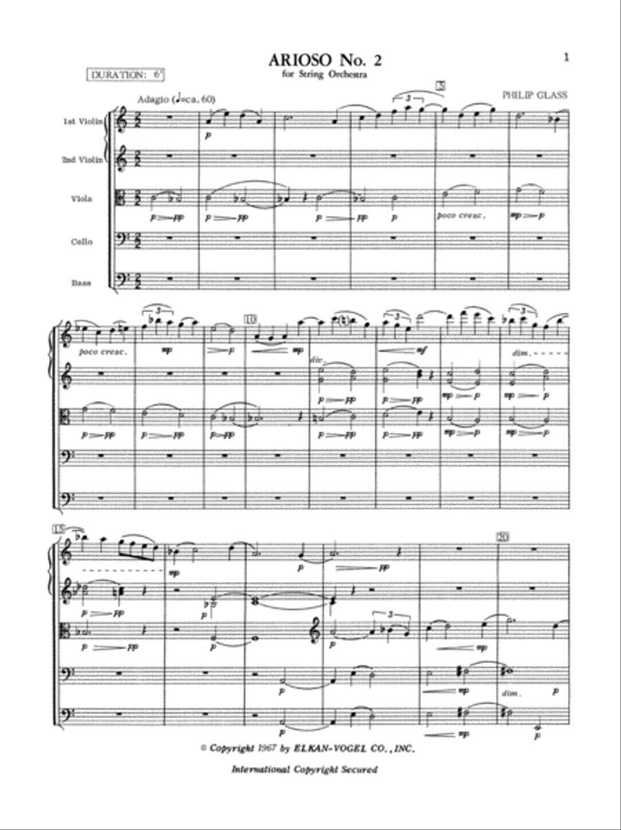 Arioso No. 2 Orchestra scores gallery preview page 2