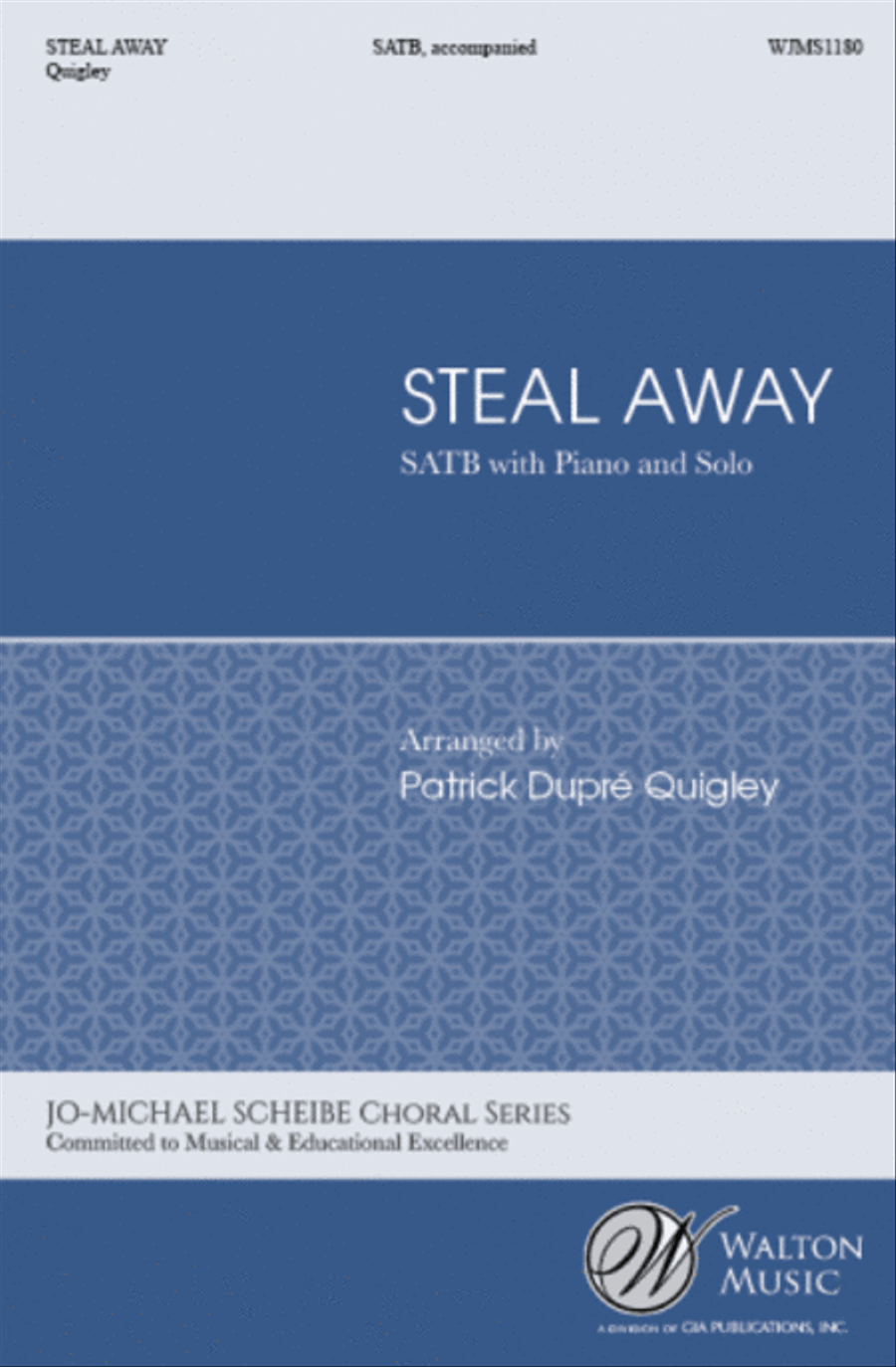 Steal Away 4-Part scores gallery preview page 1