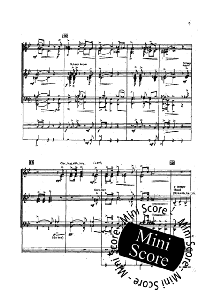 Melodioso Concert Band scores gallery preview page 9