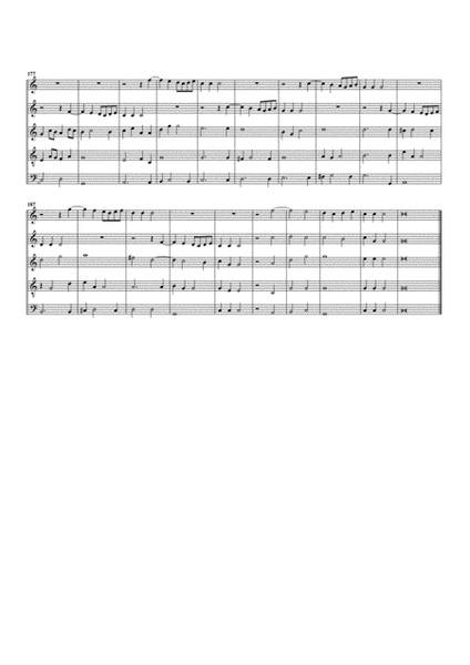 Canzon super Intrad. Aechiop. SSWV 68 (arrangement for 5 recorders)