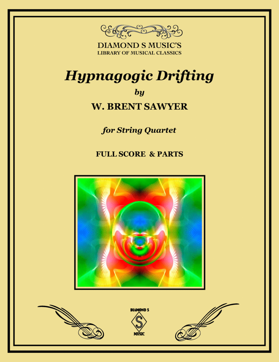 Hypnagogic Drifting for String Quartet String Quartet scores gallery preview page 1