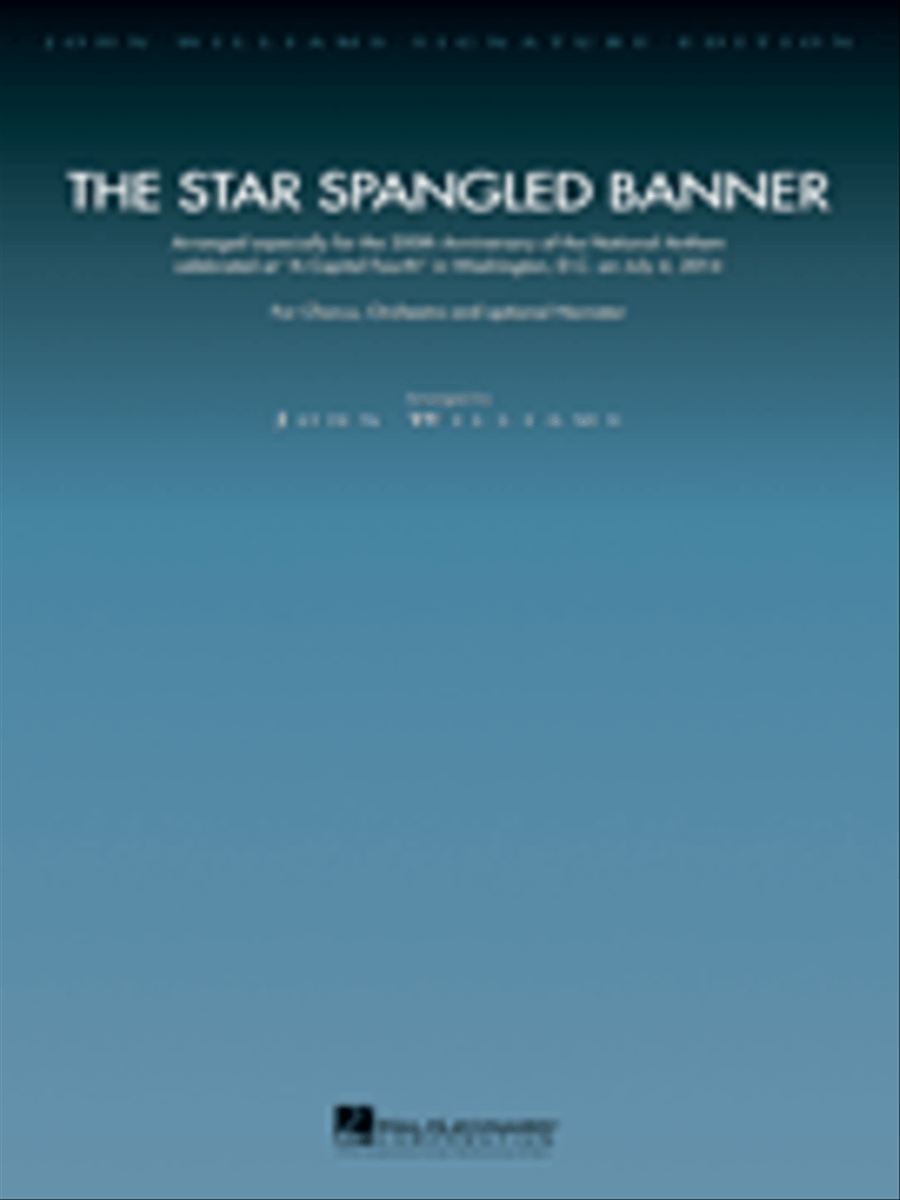 The Star Spangled Banner – 200th Anniversary Edition Full Orchestra scores gallery preview page 1