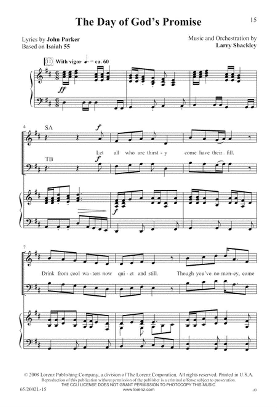 And This Shall Be a Sign And This Shall Be a Sign 4-Part scores gallery preview page 16