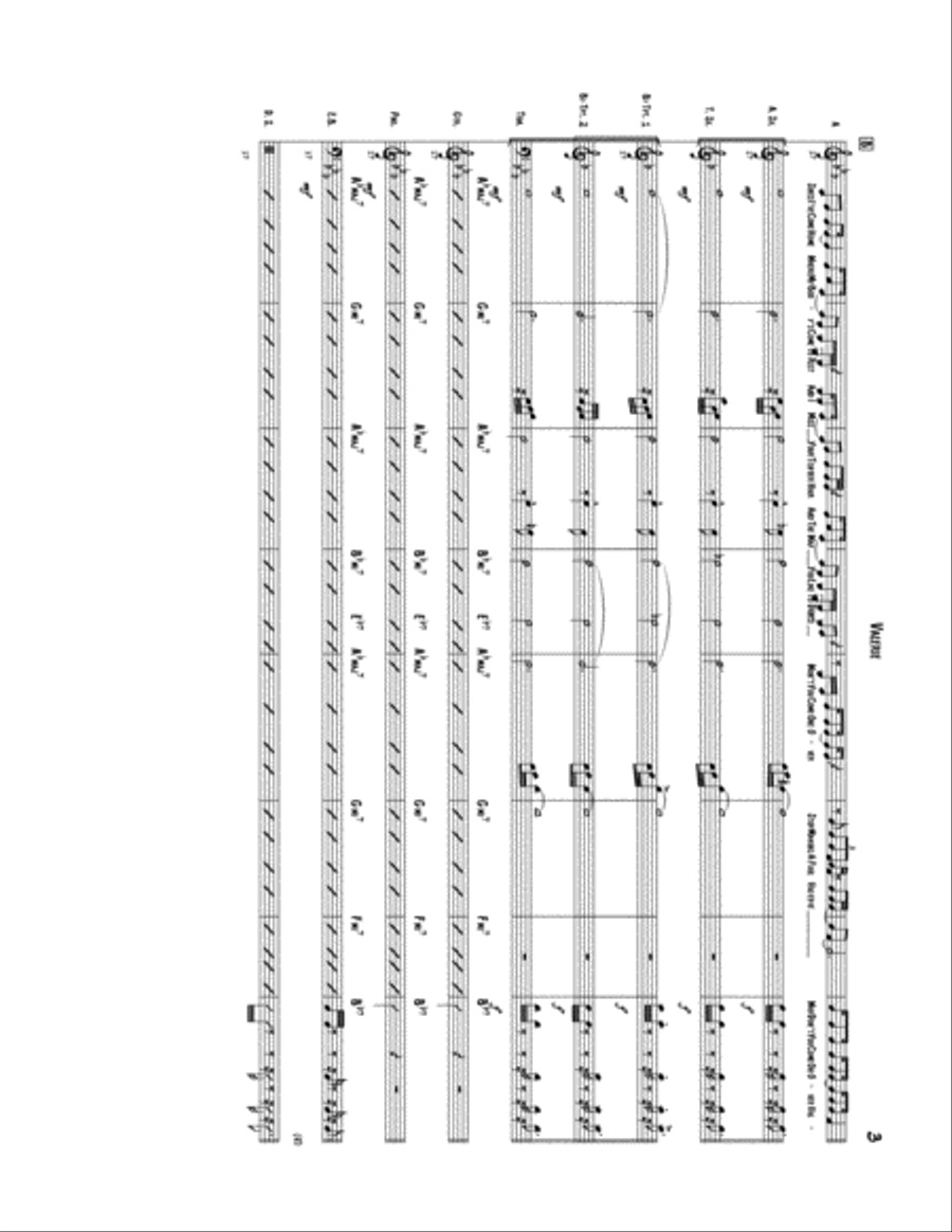 Valerie Jazz Ensemble scores gallery preview page 3