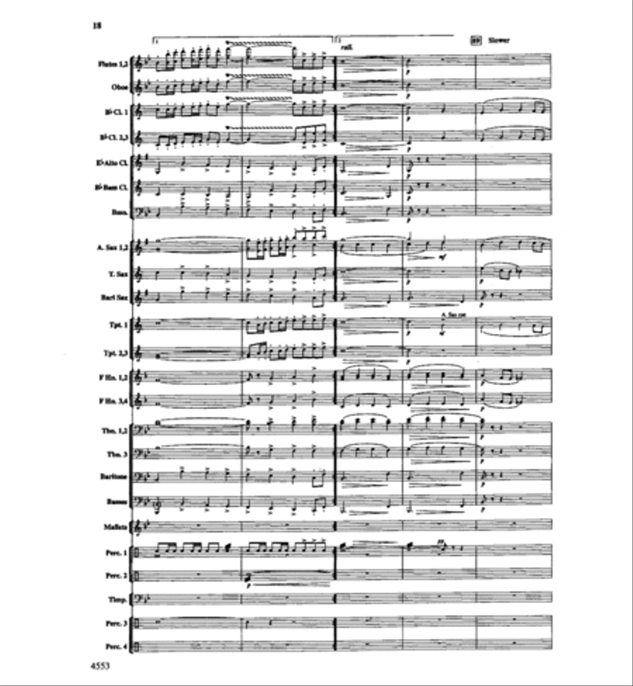 All Things Bright and Beautiful Concert Band scores gallery preview page 18