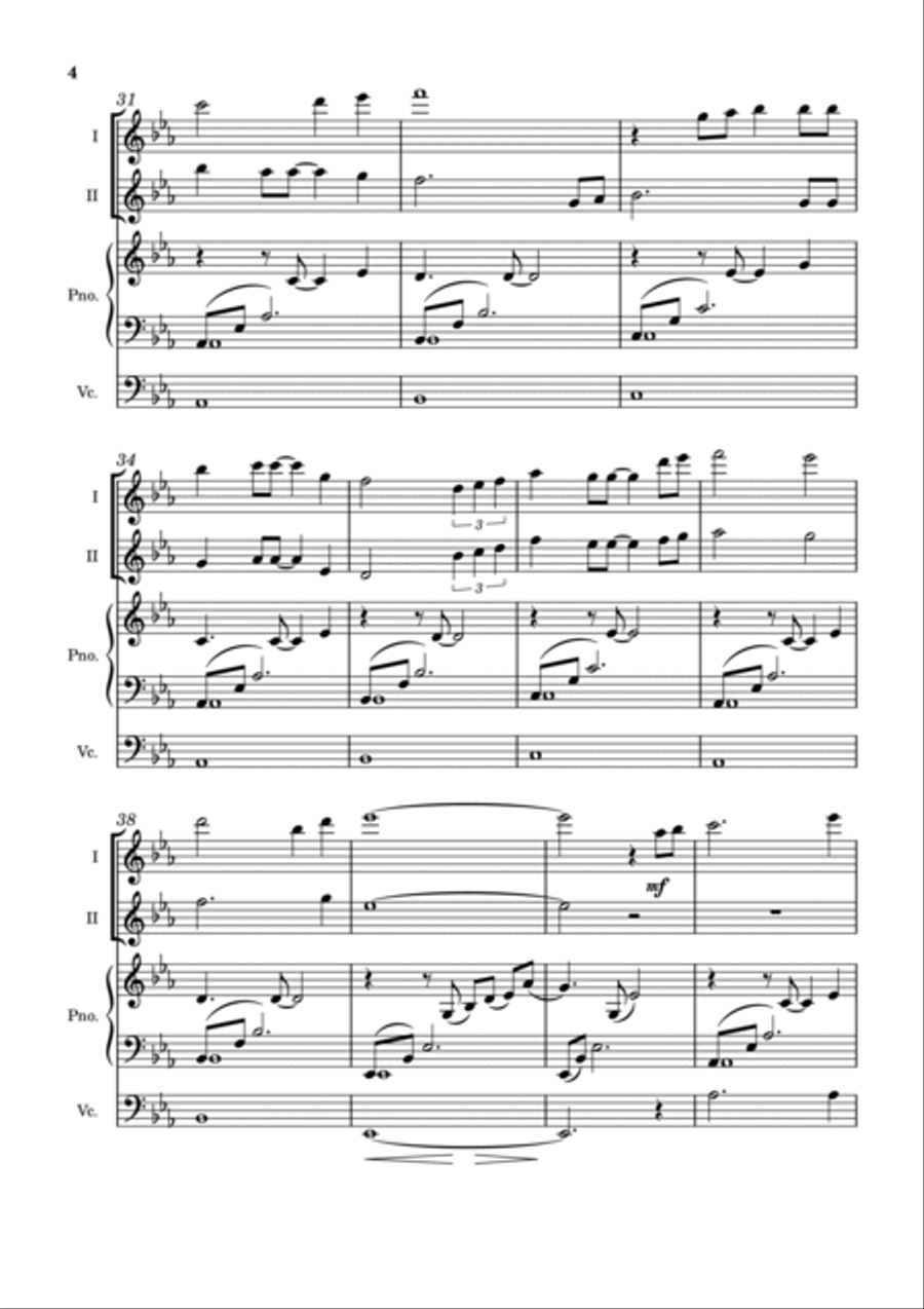 Together in Spirit Flute Solo scores gallery preview page 4