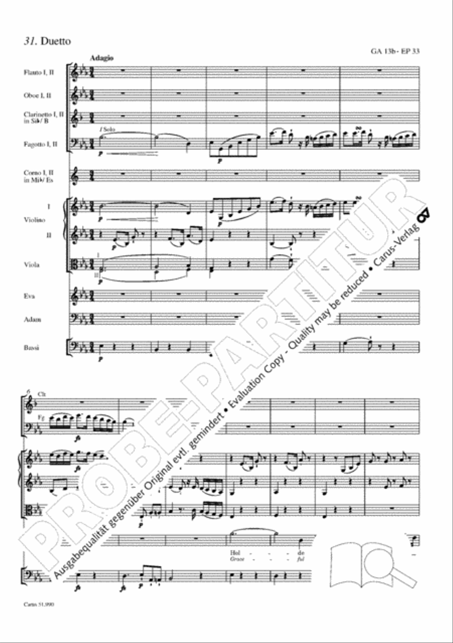 The Creation (Die Schopfung) 4-Part scores gallery preview page 303