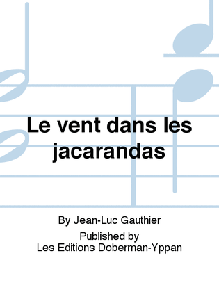 Book cover for Le vent dans les jacarandas