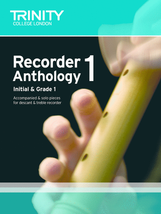 Book cover for Recorder Anthology book 1 (Initial-Grade 1) (score & part)