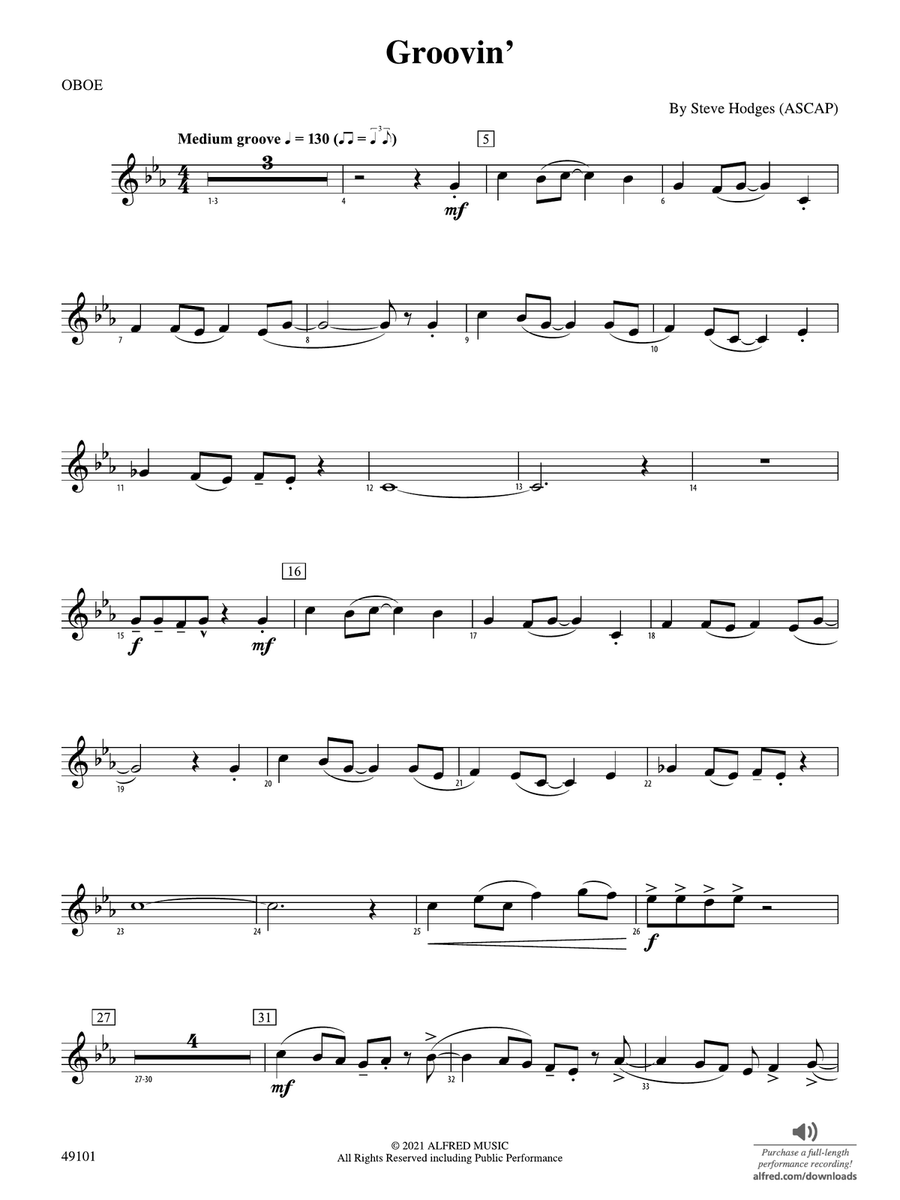 Groovin': Oboe