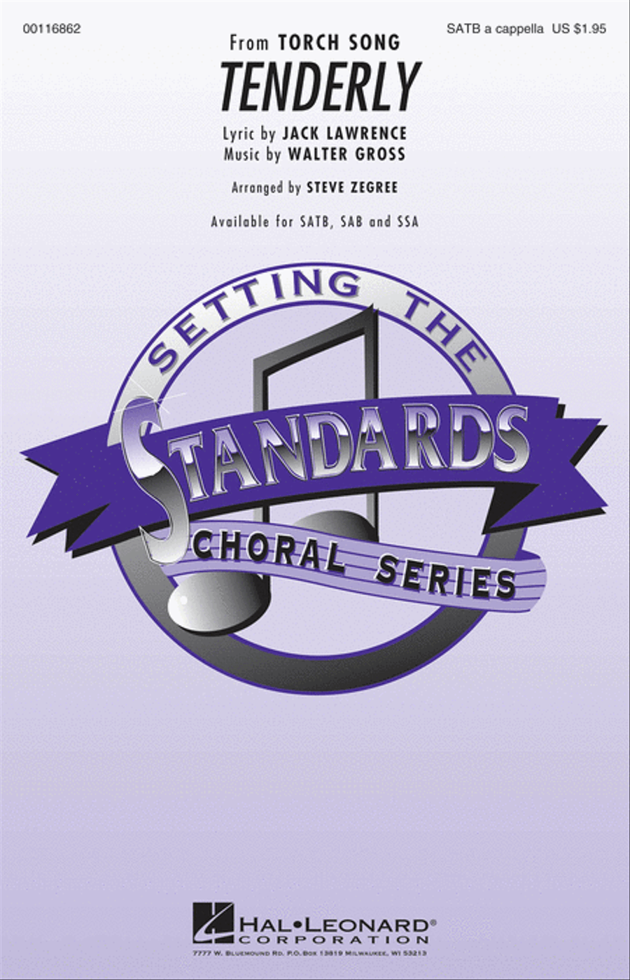 Tenderly Tenderly 4-Part scores gallery preview page 1