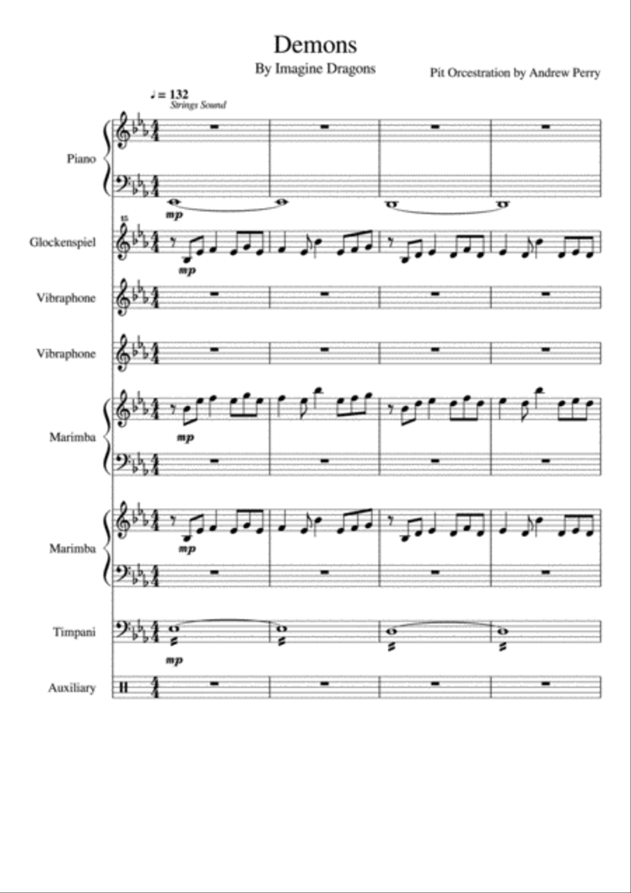 Demons Demons Small Ensemble scores gallery preview page 1