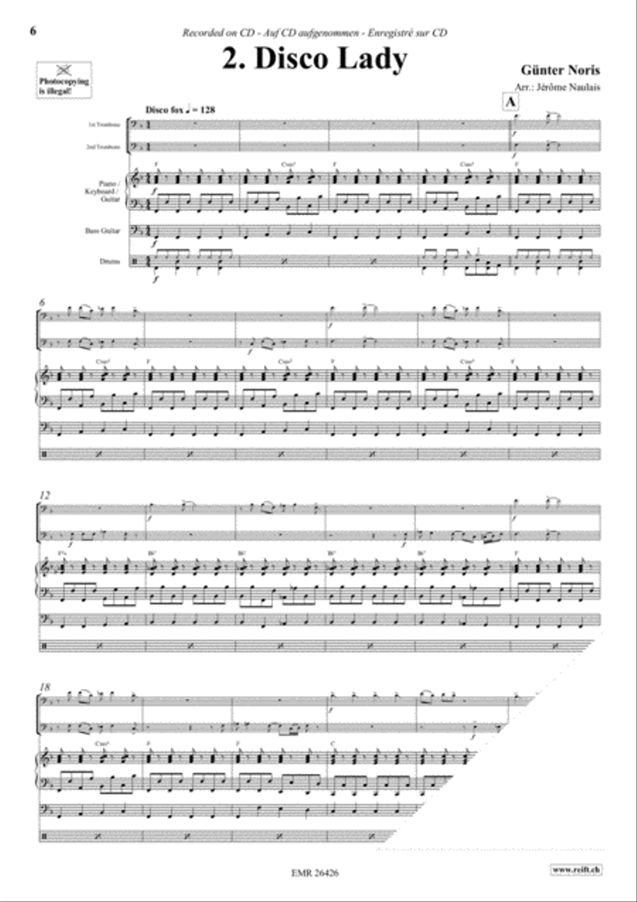 Let's Dance Volume 2 Let's Dance Volume 2 Trombone Duet scores gallery preview page 4