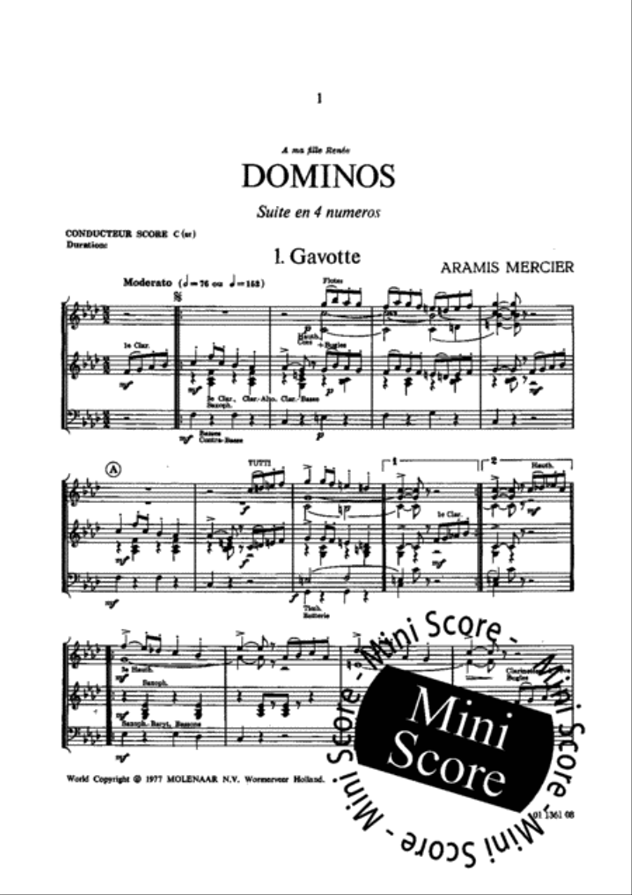 Dominos Concert Band scores gallery preview page 4