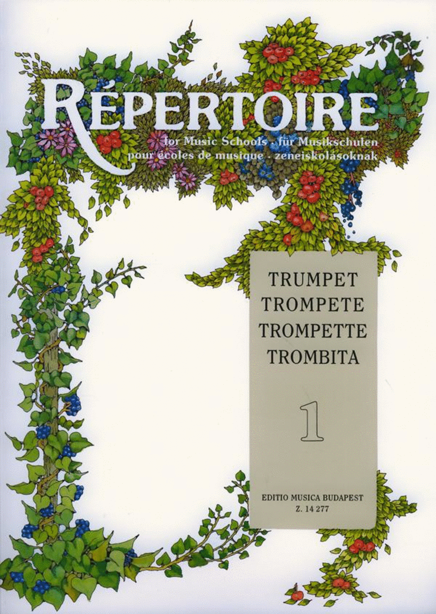 Repertoire für Musikschulen - Trompete 1.