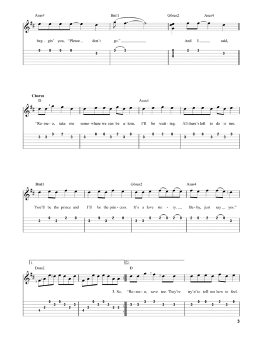 Love Story Love Story Acoustic Guitar scores gallery preview page 3