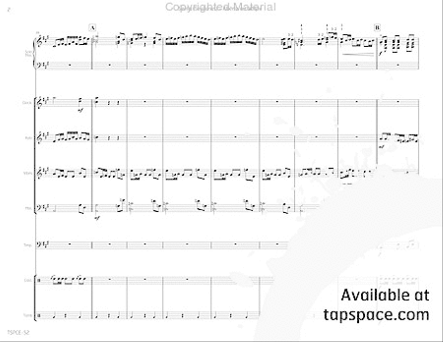 Sevilla (Sevillanas) Percussion Ensemble scores gallery preview page 7