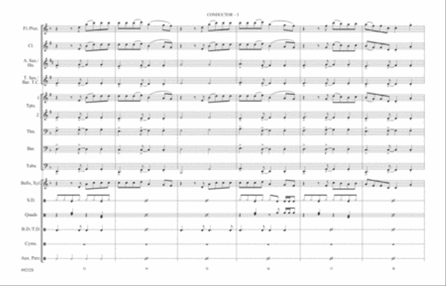 Kings & Queens: Score Marching Band scores gallery preview page 3