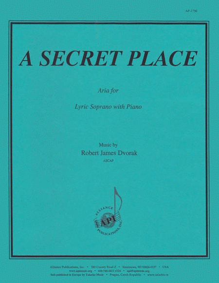A Secret Place - Solo Aria