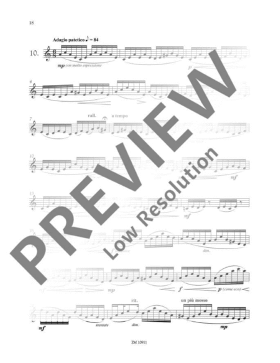 The Flutists Progress Flute Duet scores gallery preview page 19