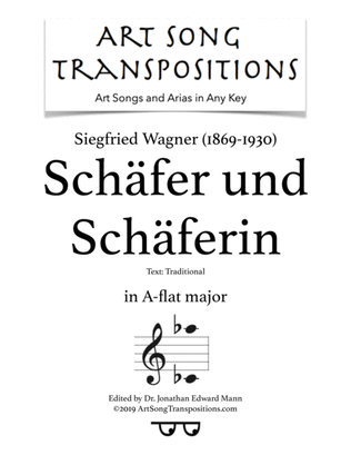 WAGNER: Schäfer und Schäferin (transposed to A-flat major)