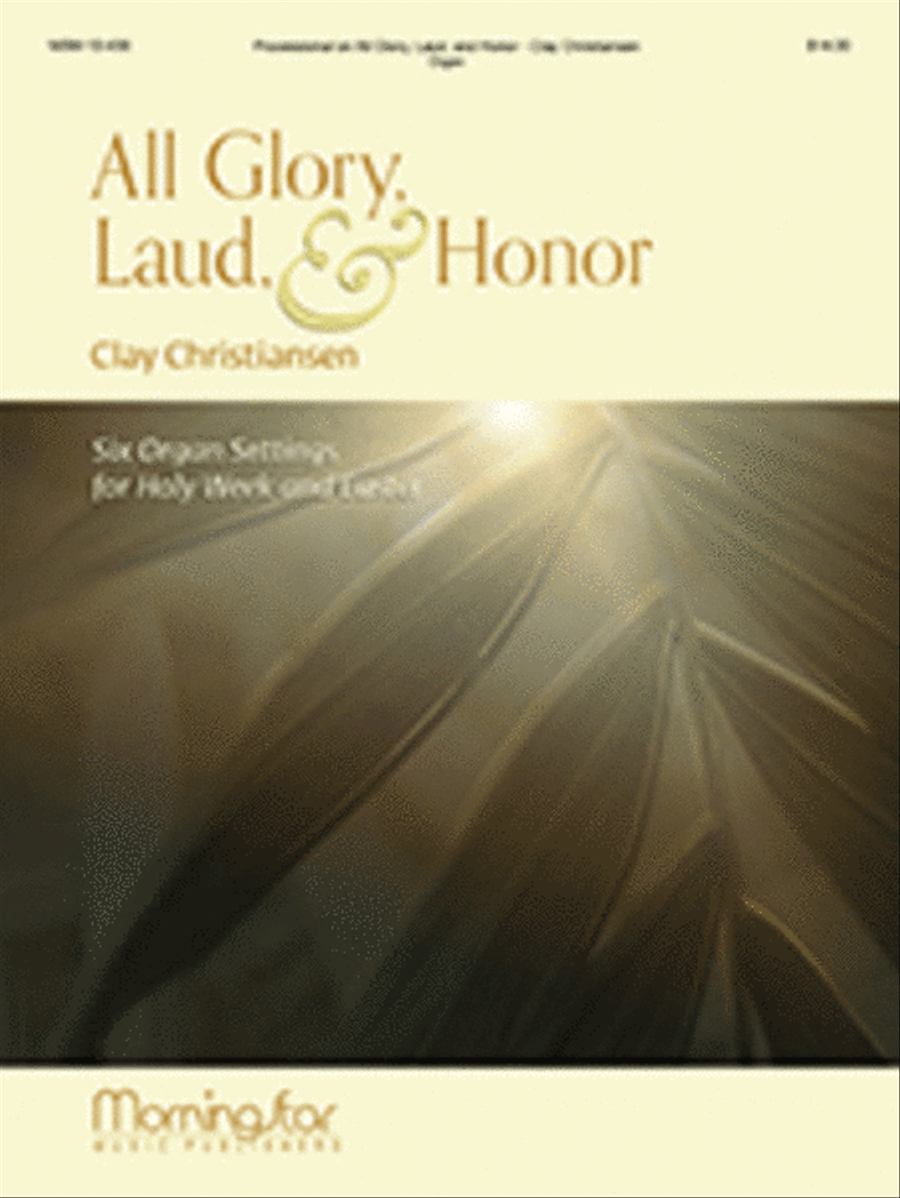 All Glory, Laud, and Honor Organ scores gallery preview page 1