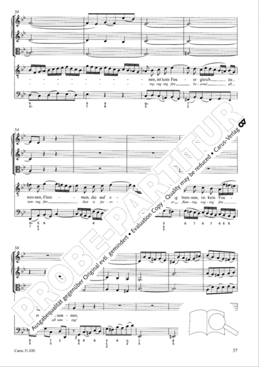 Eternity, thou thundrous word (O Ewigkeit, du Donnerwort) ATB scores gallery preview page 38