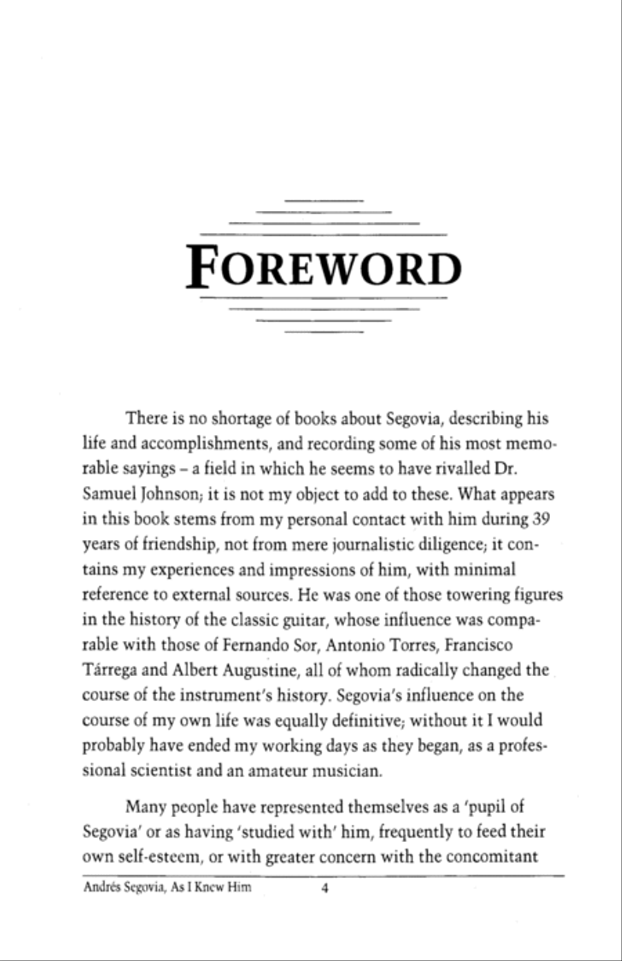 Andres Segovia, As I Knew Him Lute scores gallery preview page 5