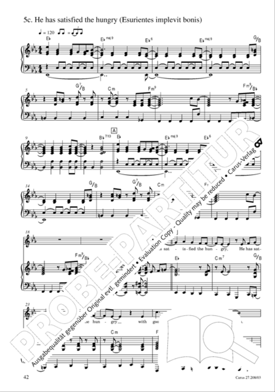 Magnificat 4-Part scores gallery preview page 43