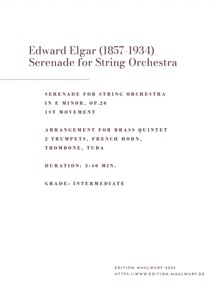 Elgar Serenade image number null