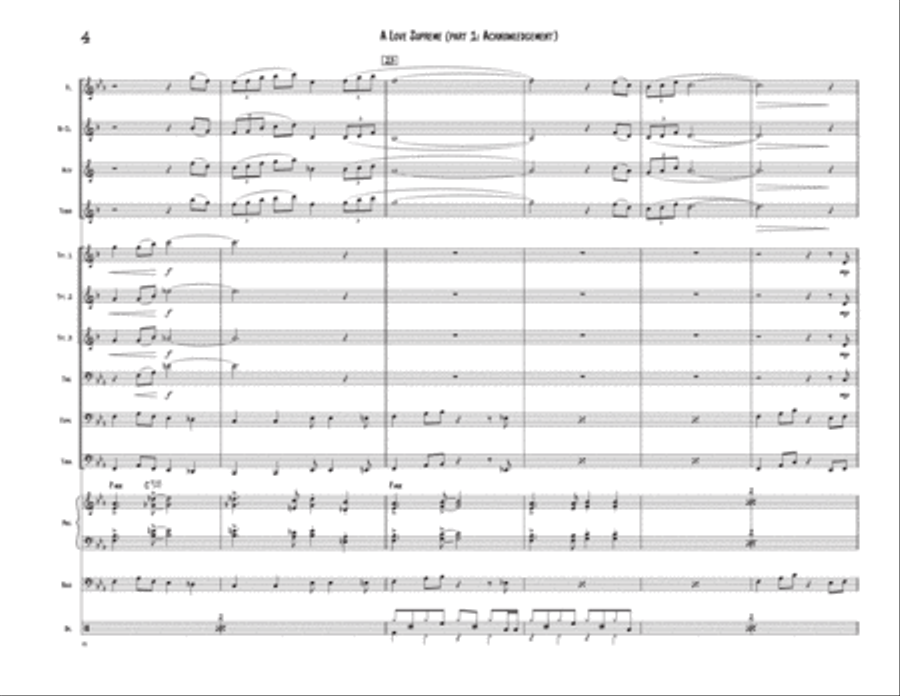A Love Supreme Clarinet scores gallery preview page 4
