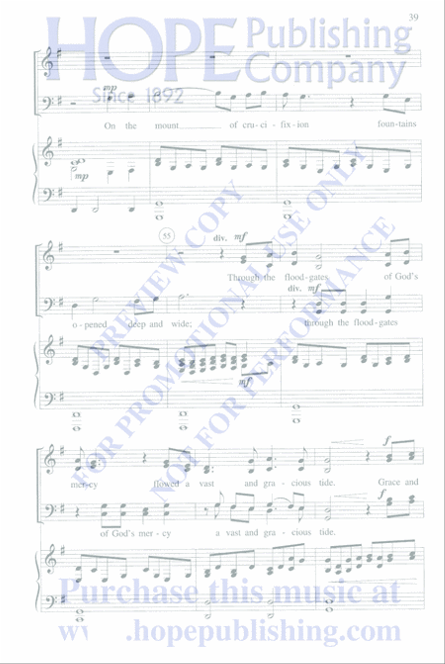 Here is the Love Here is the Love Choir scores gallery preview page 43