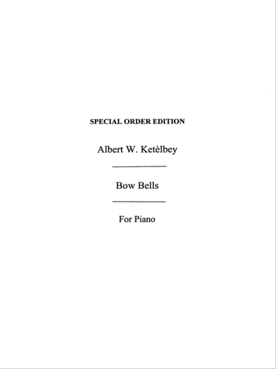 Bow Bells (Piano) Piano Solo scores gallery preview page 1