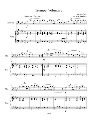 Trumpet Voluntary (Trombone Solo with Piano Accompaniment)