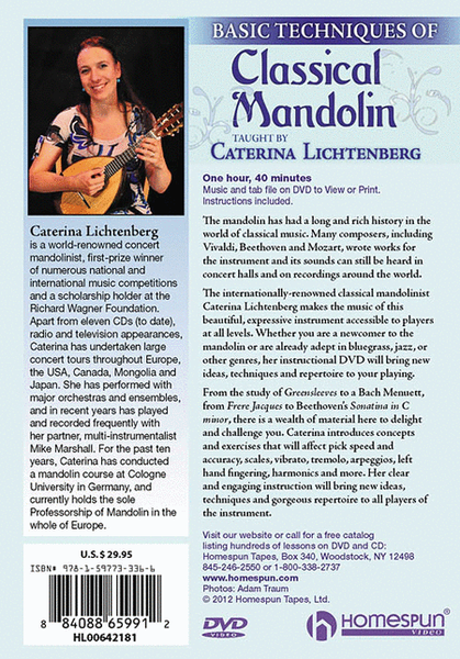 Basic Techniques of Classical Mandolin