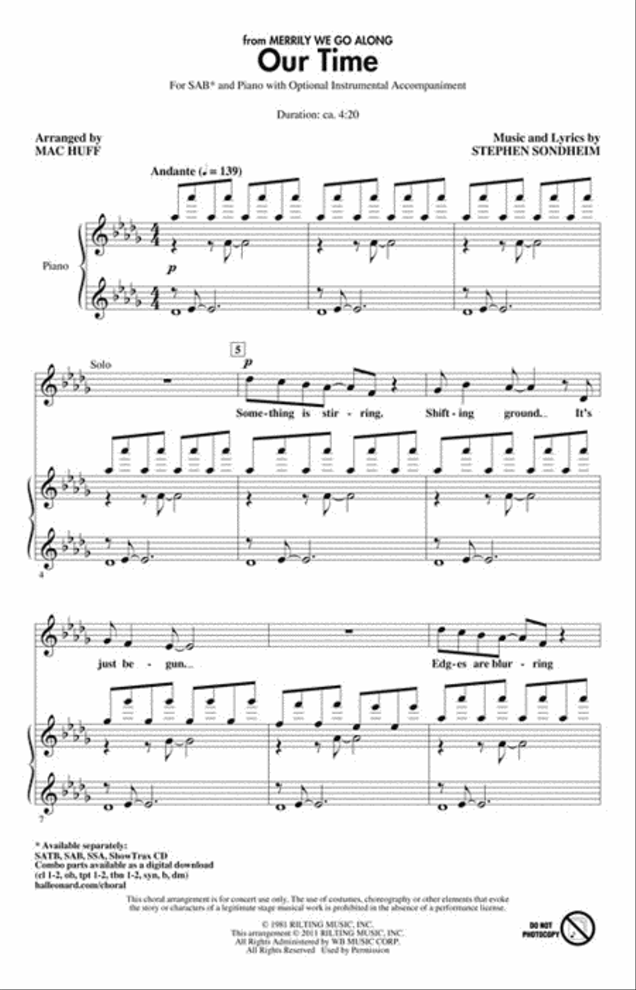 Our Time Our Time 3-Part scores gallery preview page 2