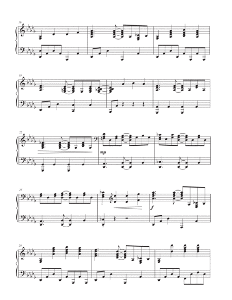 I Have Decided to Follow Jesus Piano Solo scores gallery preview page 2