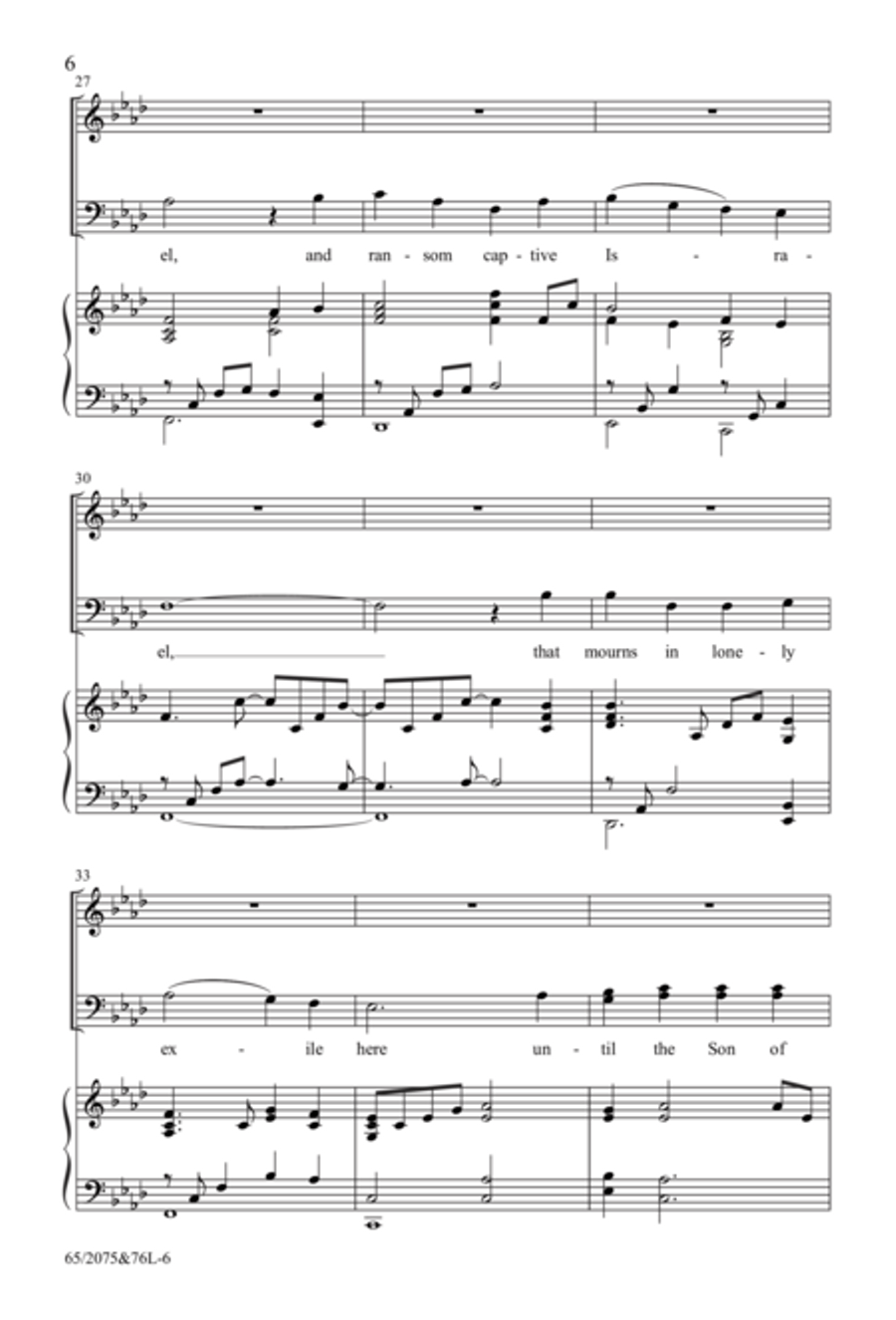 Morning Star - SATB Score with Performance CD 4-Part scores gallery preview page 7
